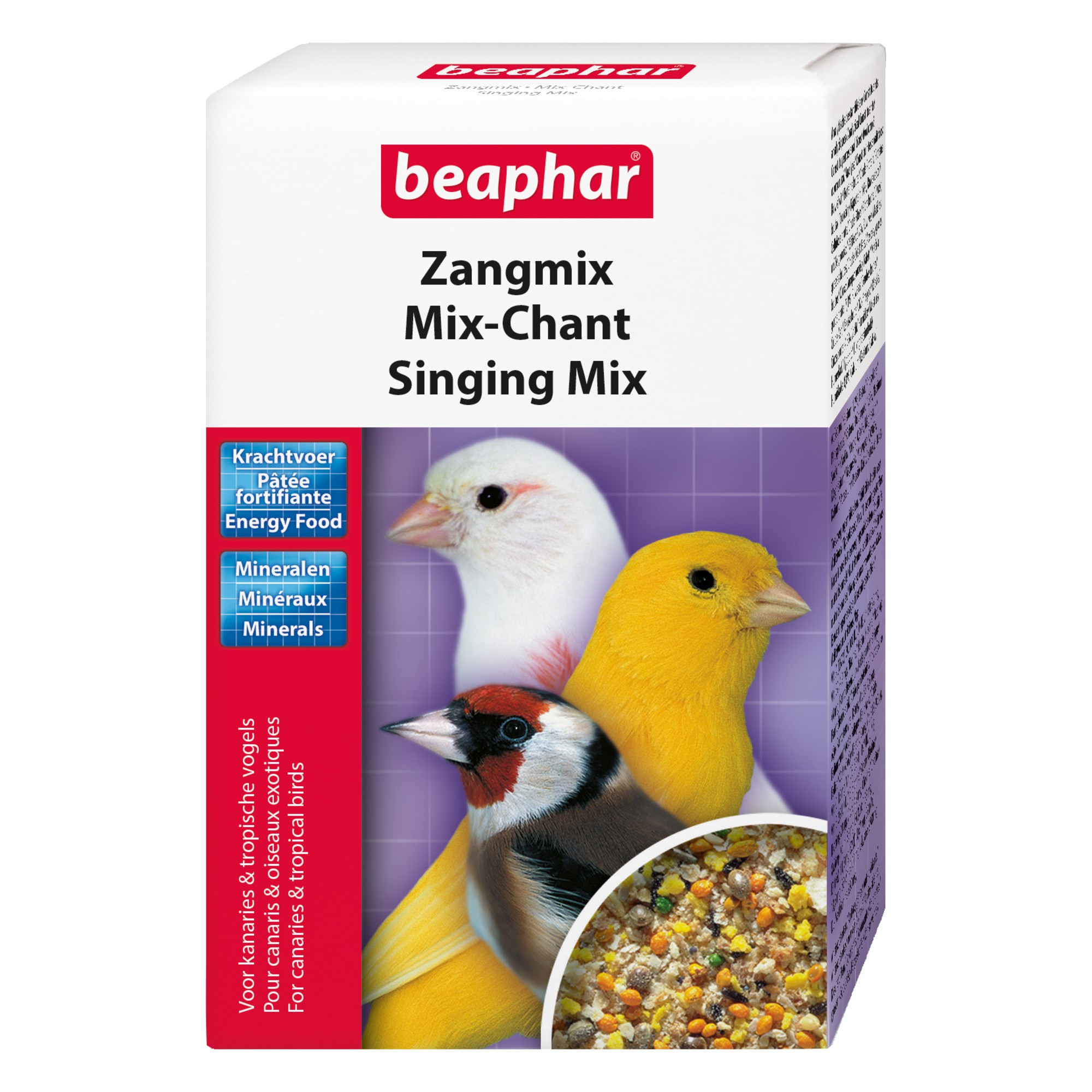 Mix-Chanteur, paté revitalizante para canarios y pájaros exóticos