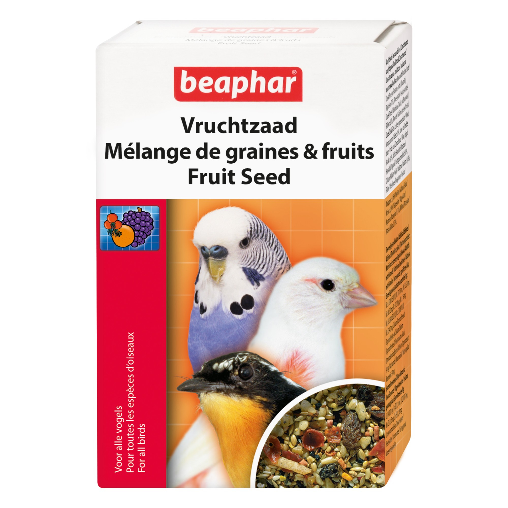 Frucht-Mix für alle Ziervögel