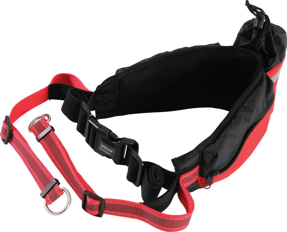 MOOV Cintura rossa per jogging anti-trazione