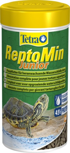 Tetra ReptoMin Junior Alleinfuttermittel für junge Wasserschildkröten