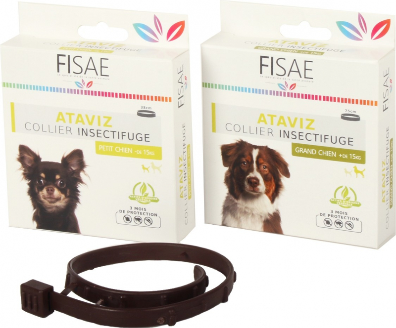 Insektenschultzhalsband für Hunde FISAE ATAVIZ