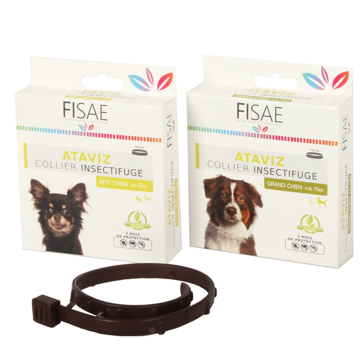 Insektenschultzhalsband für Hunde FISAE ATAVIZ