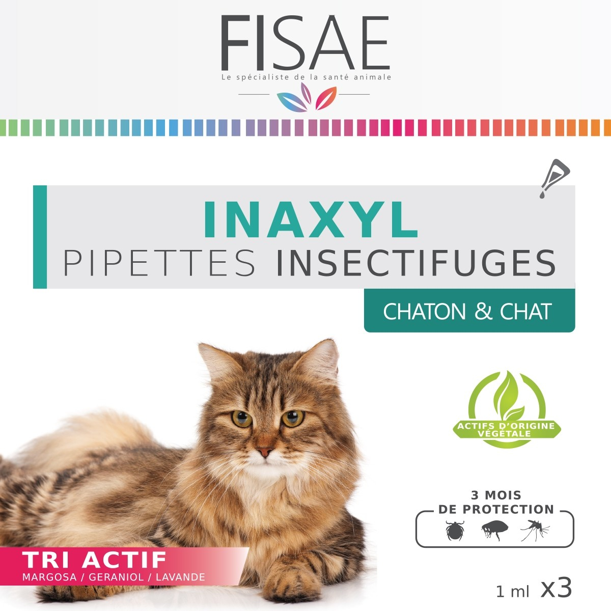 Pipette Insectifuge Chat Et Chaton Fisae Inaxyl
