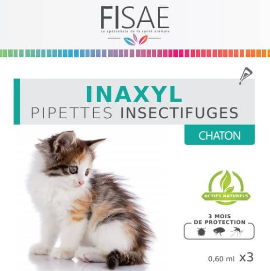 Pipette Insectifuge Chat Et Chaton Fisae Inaxyl