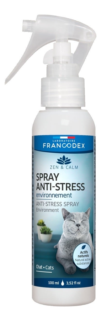 Francodex Zen et Calm Spray anti-stress chat et chaton