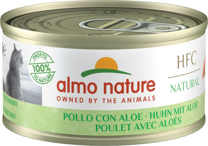 Pâtée Almo Nature HFC Natural pour chat - 2 saveurs au choix
