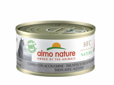 ALMO NATURE HFC Natural Pastete 100% natürlich mit Stücken für Katzen - Geschmacksrichtungen vom Meer