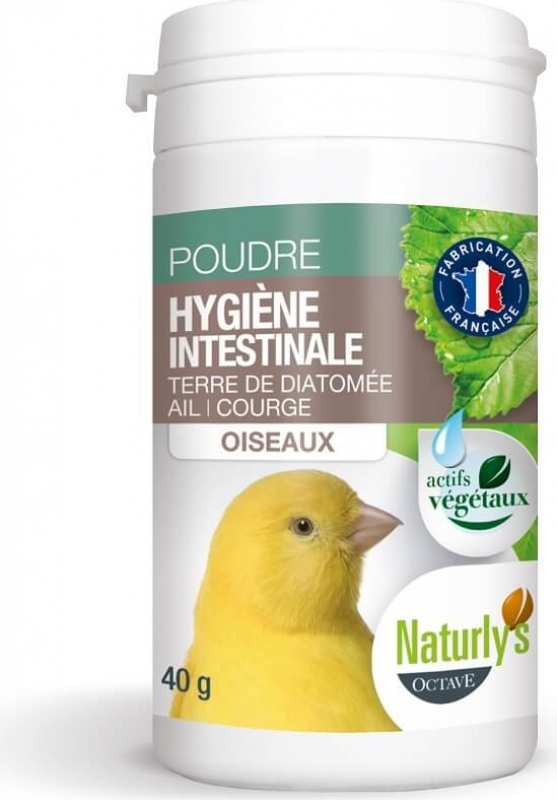 Naturly's Hygiène Intestinale pour oiseaux