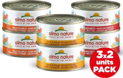 Almo Nature HFC Legend Mega Pack para gatos adultos - 2 sabores