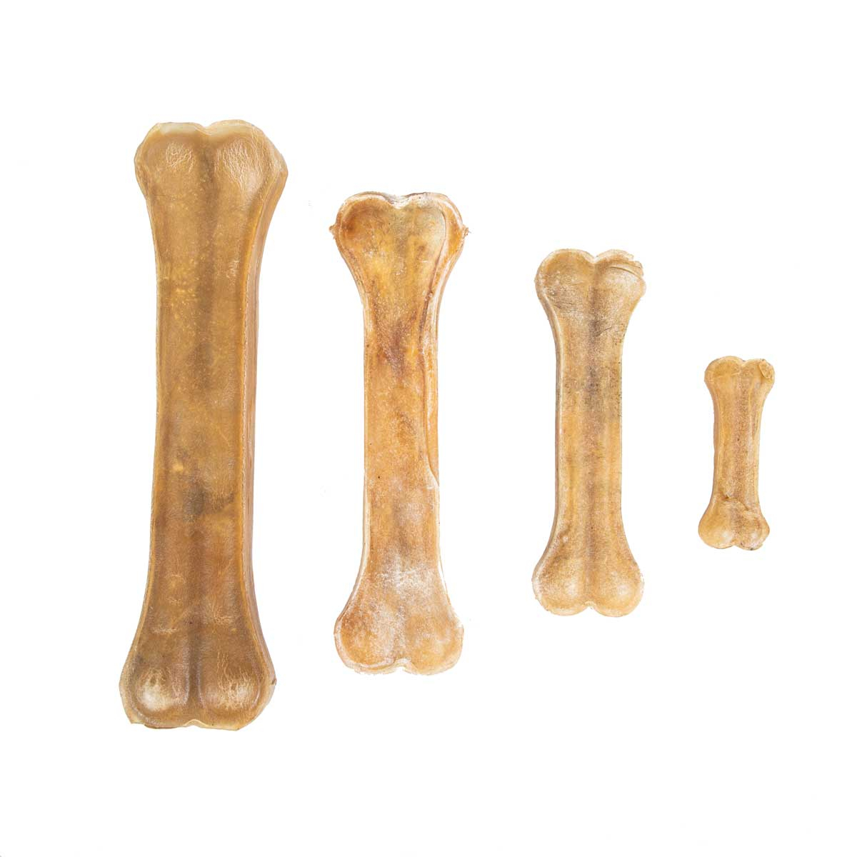 Gepresste Büffelhaut-Kauknochen für Hunde DAILYS Bones