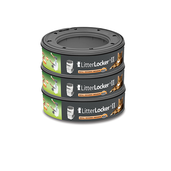 Recharge ronde pour poubelle LitterLocker II et Litterloker Design