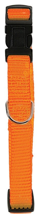 Verstelbare halsband nylon oranje
