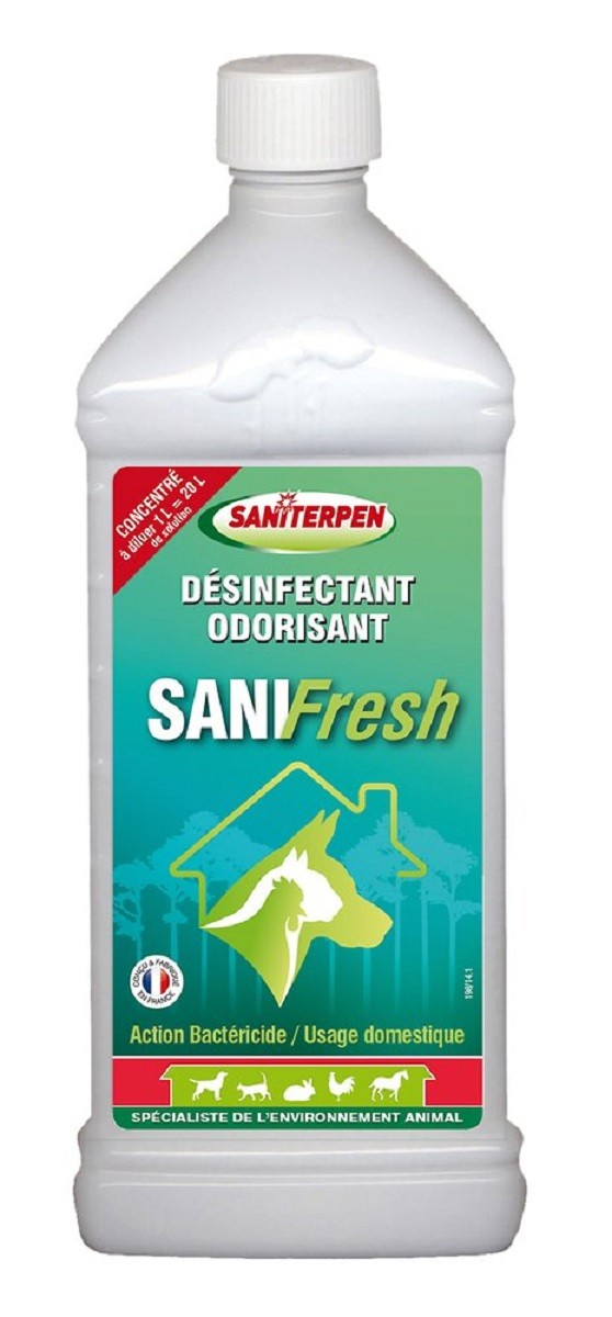 Sanifresh désinfectant odorisant sols et surfaces lavables