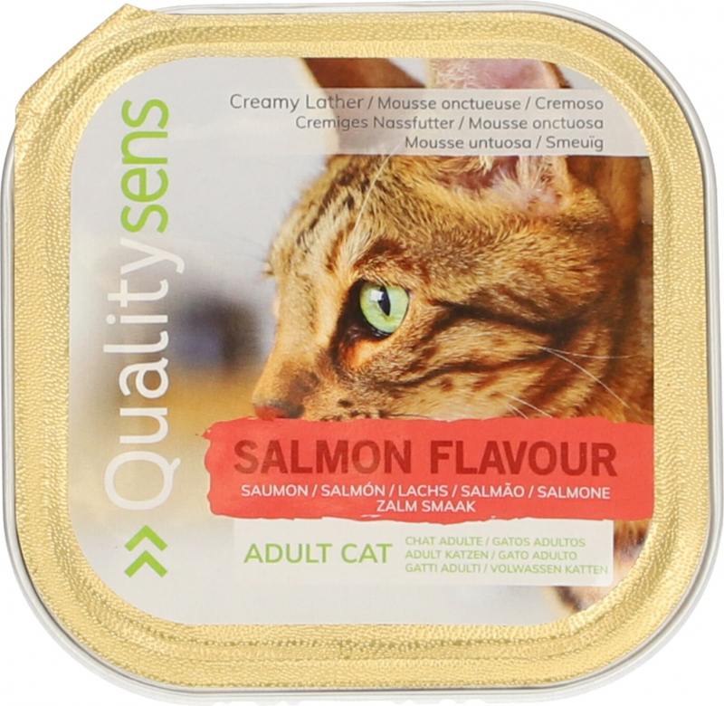 Adult cat mousse QUALITY SENS different flavors