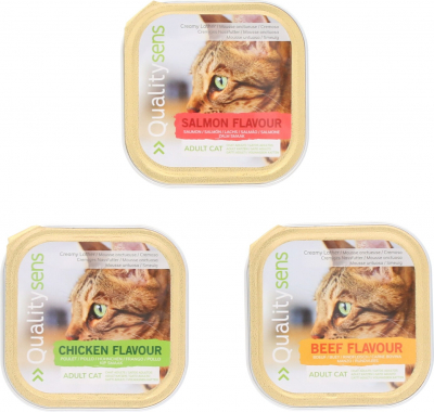 Avis Sur Patees Quality Sens En Mousse Pour Chat 3 Saveurs Au Choix