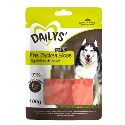 DAILYS Nature - Aiguillettes de poulet pour Chien