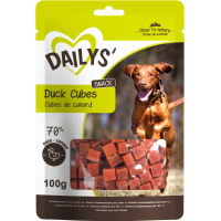 DAILYS Education - Cubitos de Pato snacks para perros