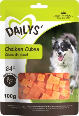 DAILYS Education - Friandises cubes de poulet