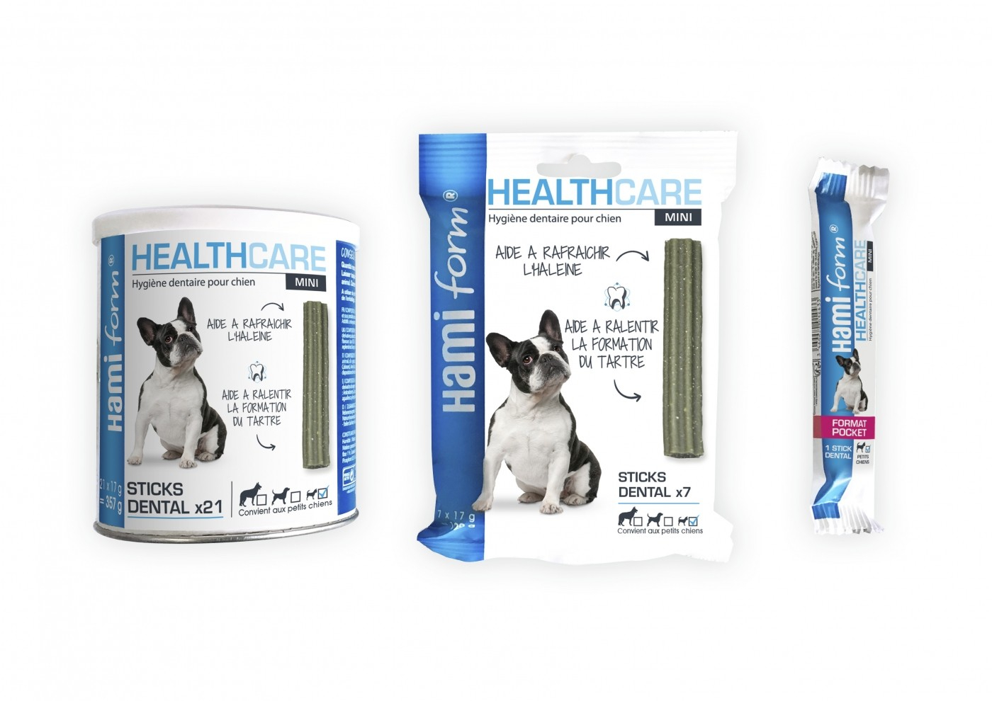 Hamiform Stick Dentale HealthCare Mini - Cani di Taglia Piccola