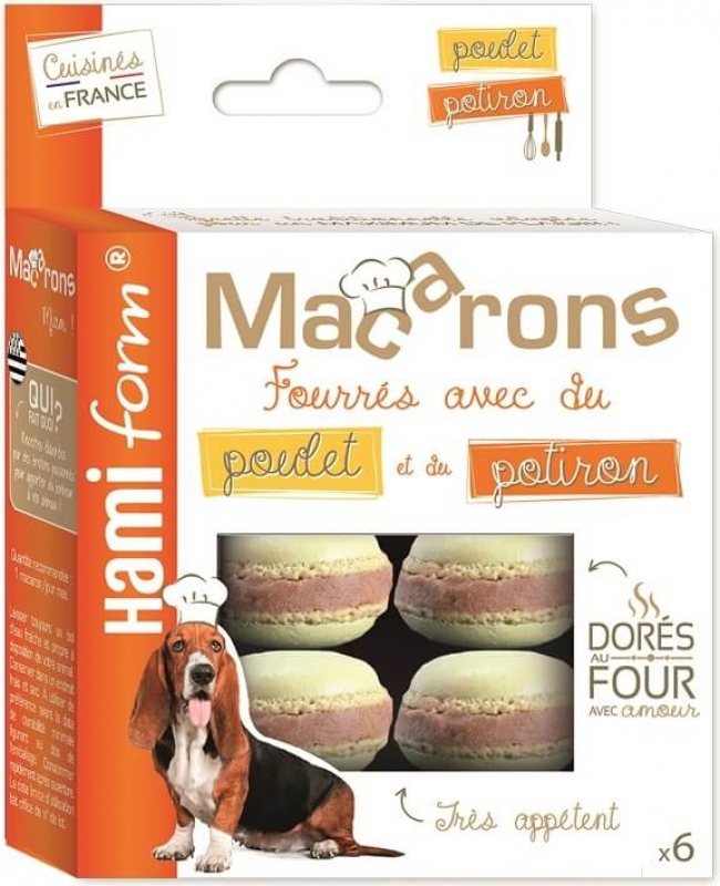 HAMIFORM Emotion - Macarons rellenos para perros - 4 Sabores para escoger