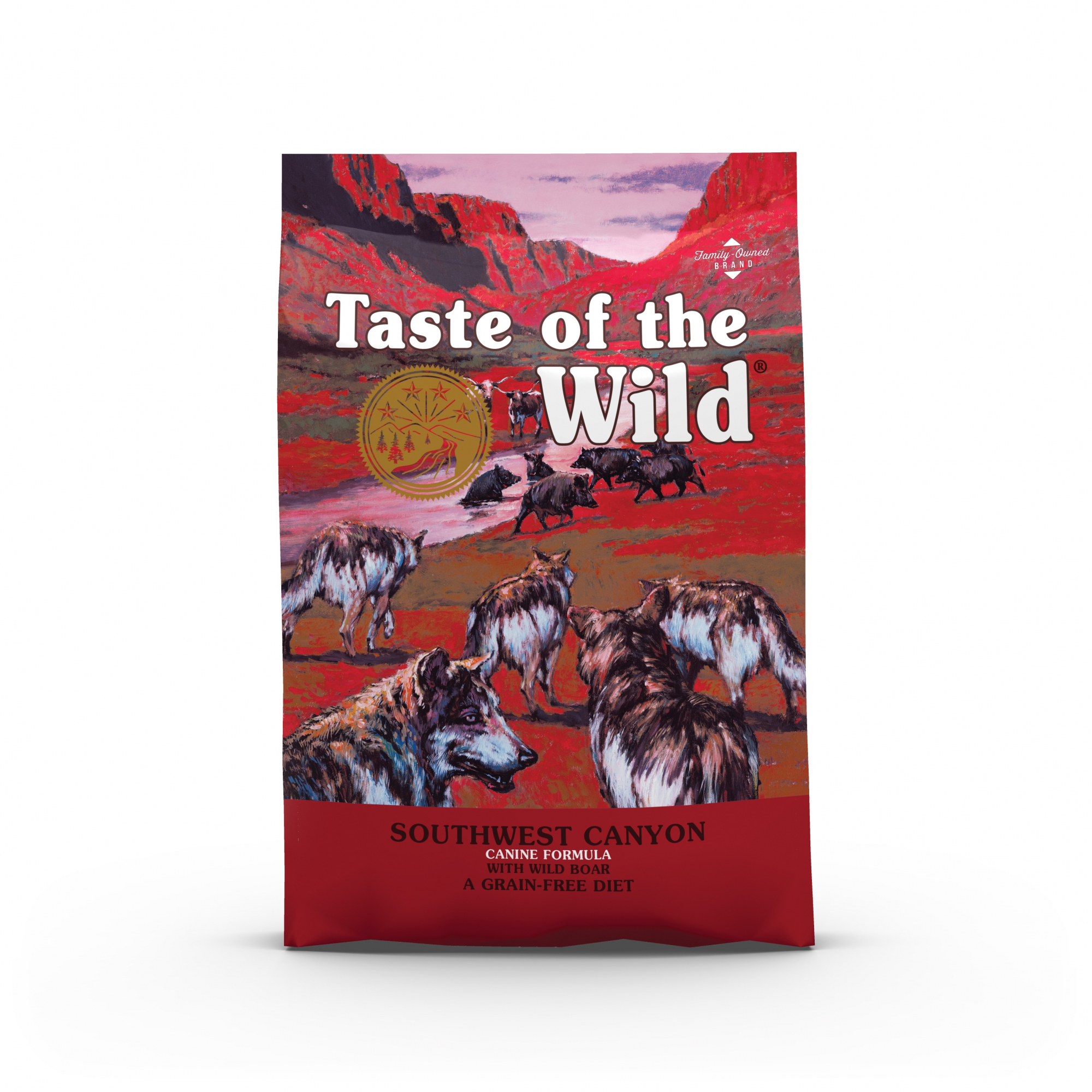Pienso TASTE OF THE WILD Southwest Canyon Jabalí sin cereales para perros