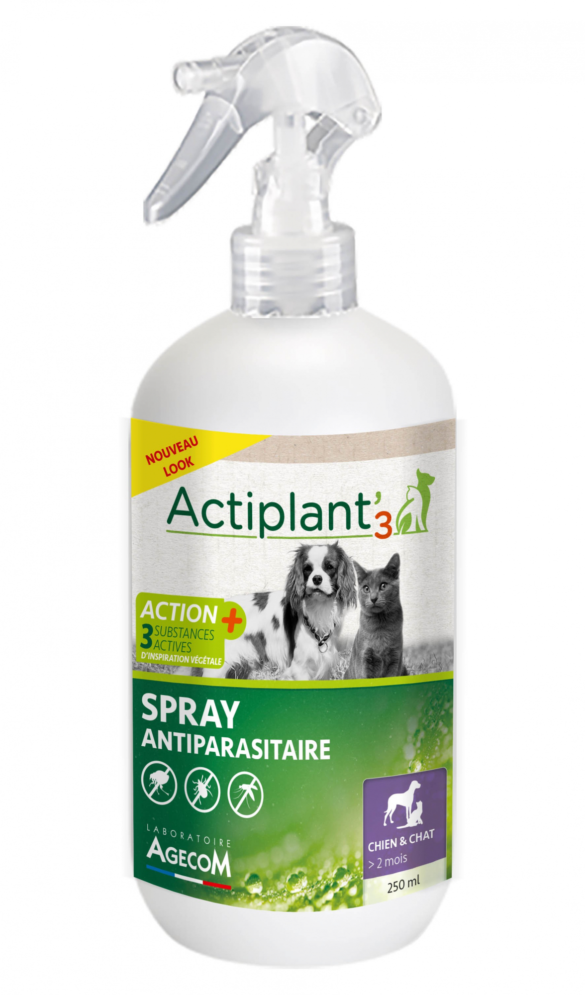 Spray antiparassitario ActiPlant'3
