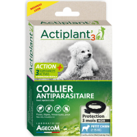 Collar ACT3 repelente antiparasitario para perros