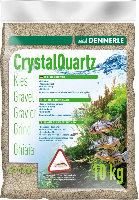 Dennerle Gravier quartz cristallin blanc nature 1-2mm