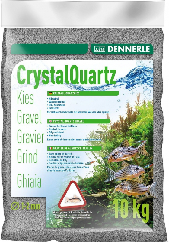 DENNERLE Gravier quartz cristallin gris ardoise 1-2mm
