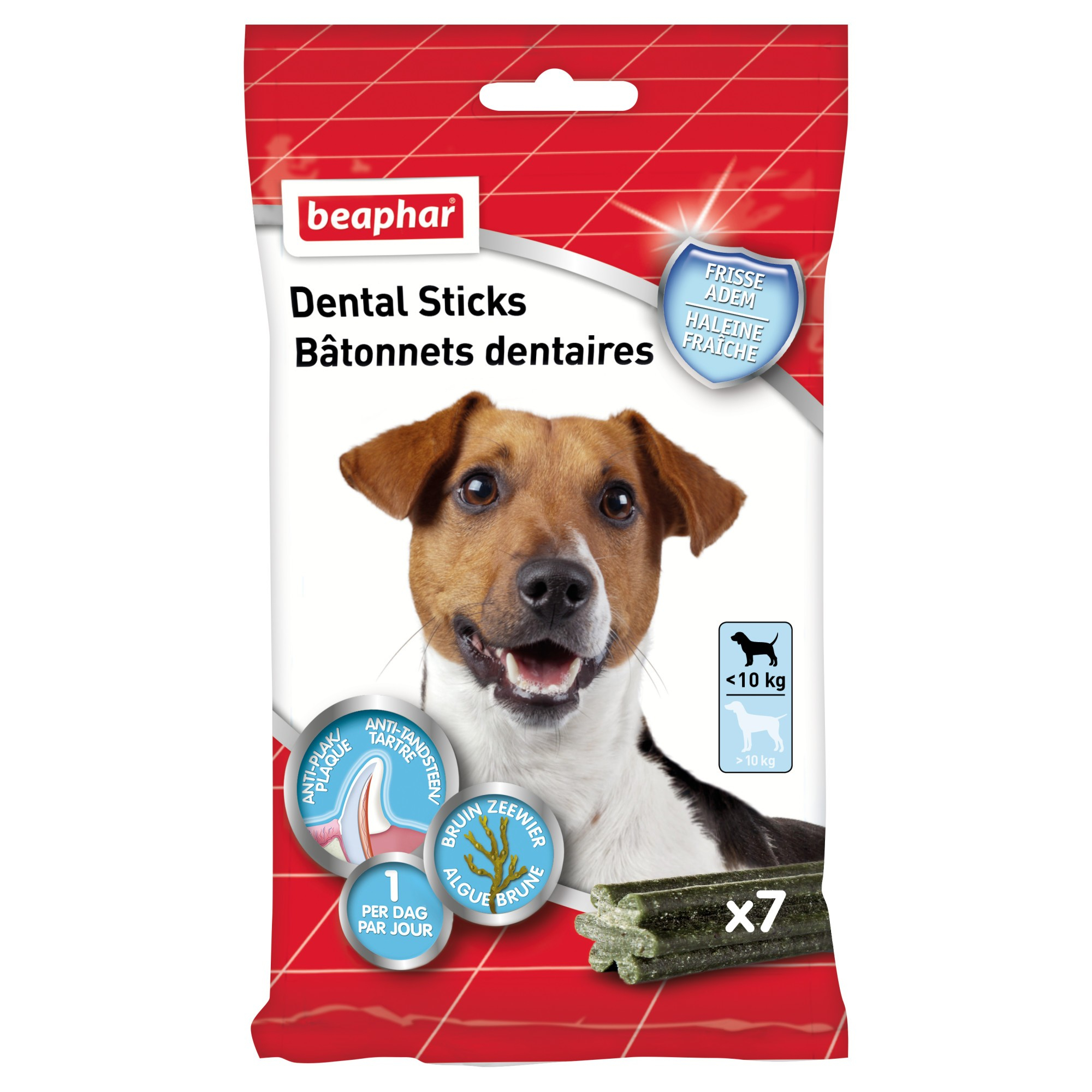 Sticks dentales para perros