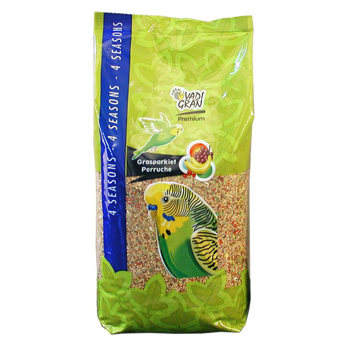 caractéristiques du paquet de graines vadigran pour perruches