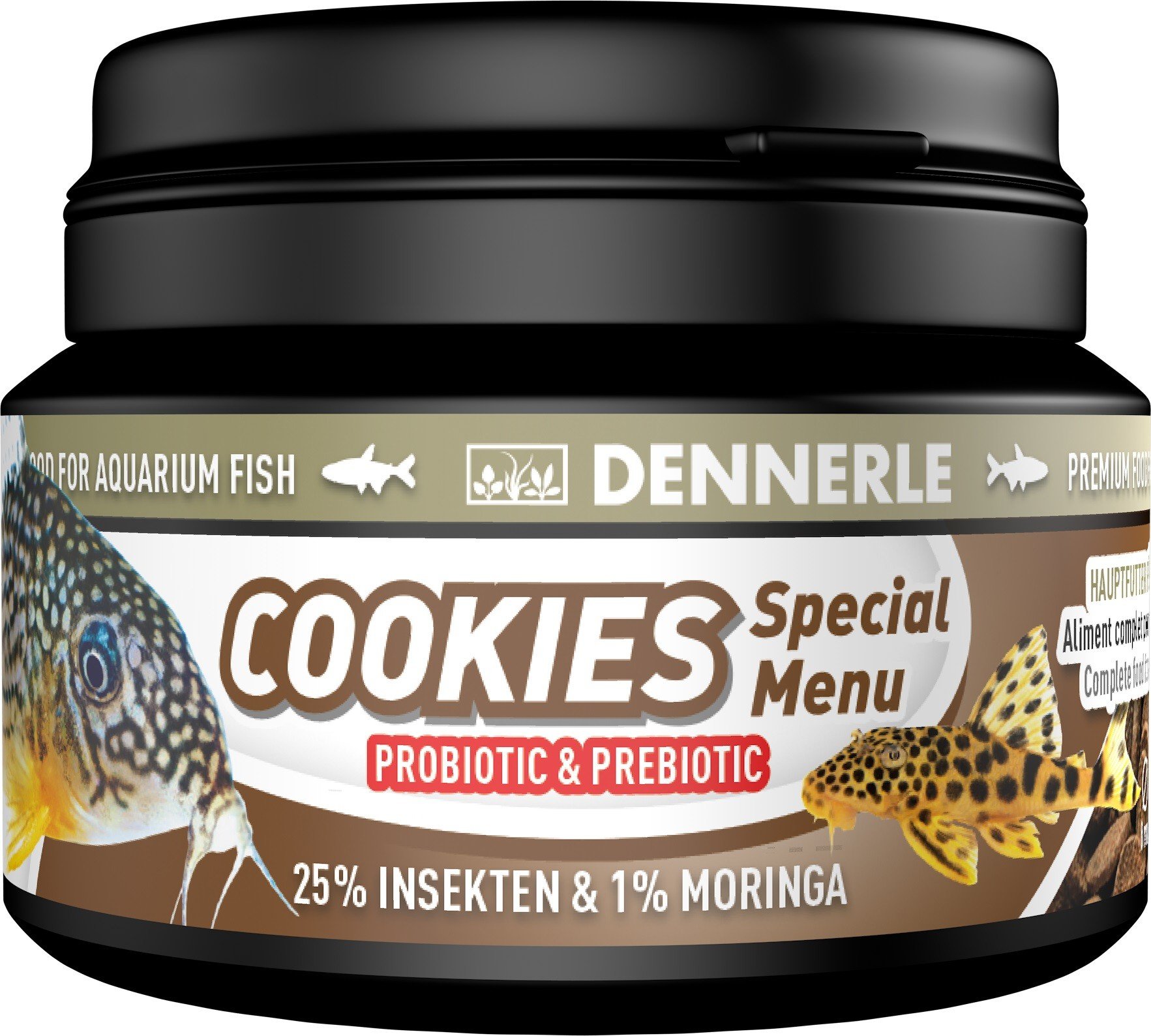 Dennerle Cookies Special Menu Futter für Grundfische