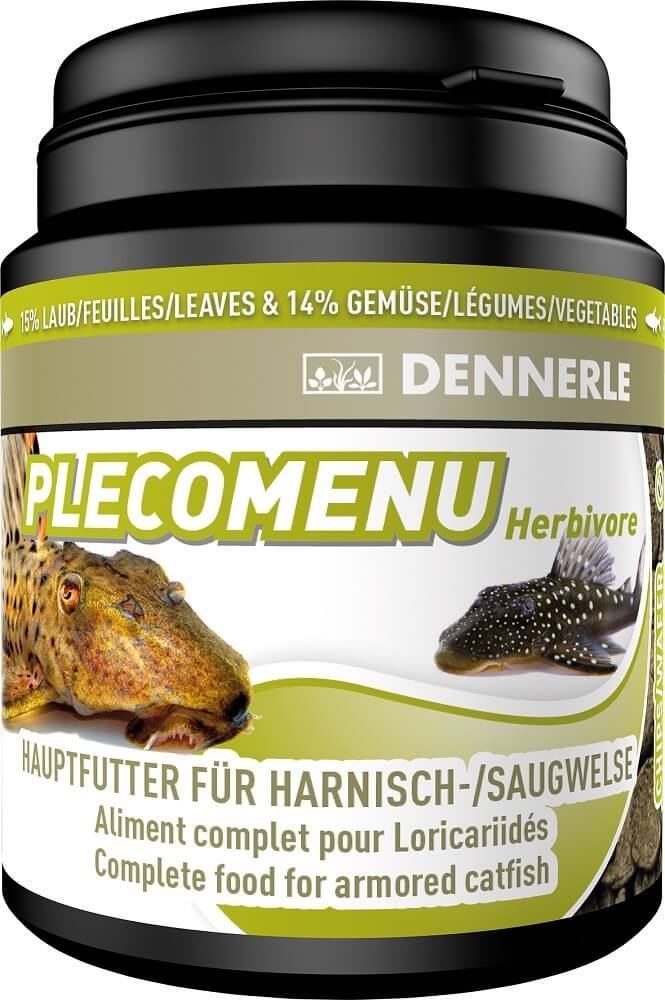 Dennerle PlecoMenu - Alimento para peixes herbívoros