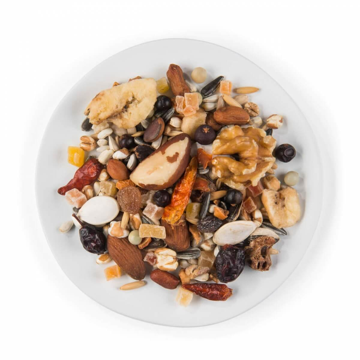 Golosina Snack Mix Nueces & Fruta PUUR