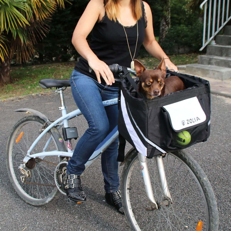 Panier vélo ZOLIA pour chien 