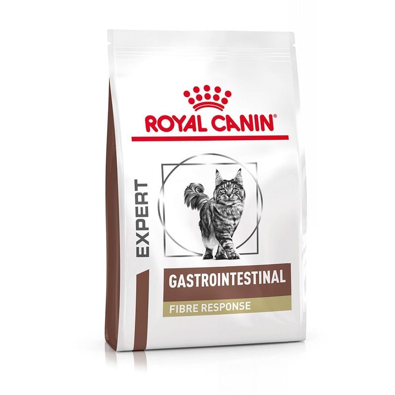 Royal Canin Veterinary Diet Cat Fibre Response Alimentação veterinária para gatos com problemas gastrintestinais