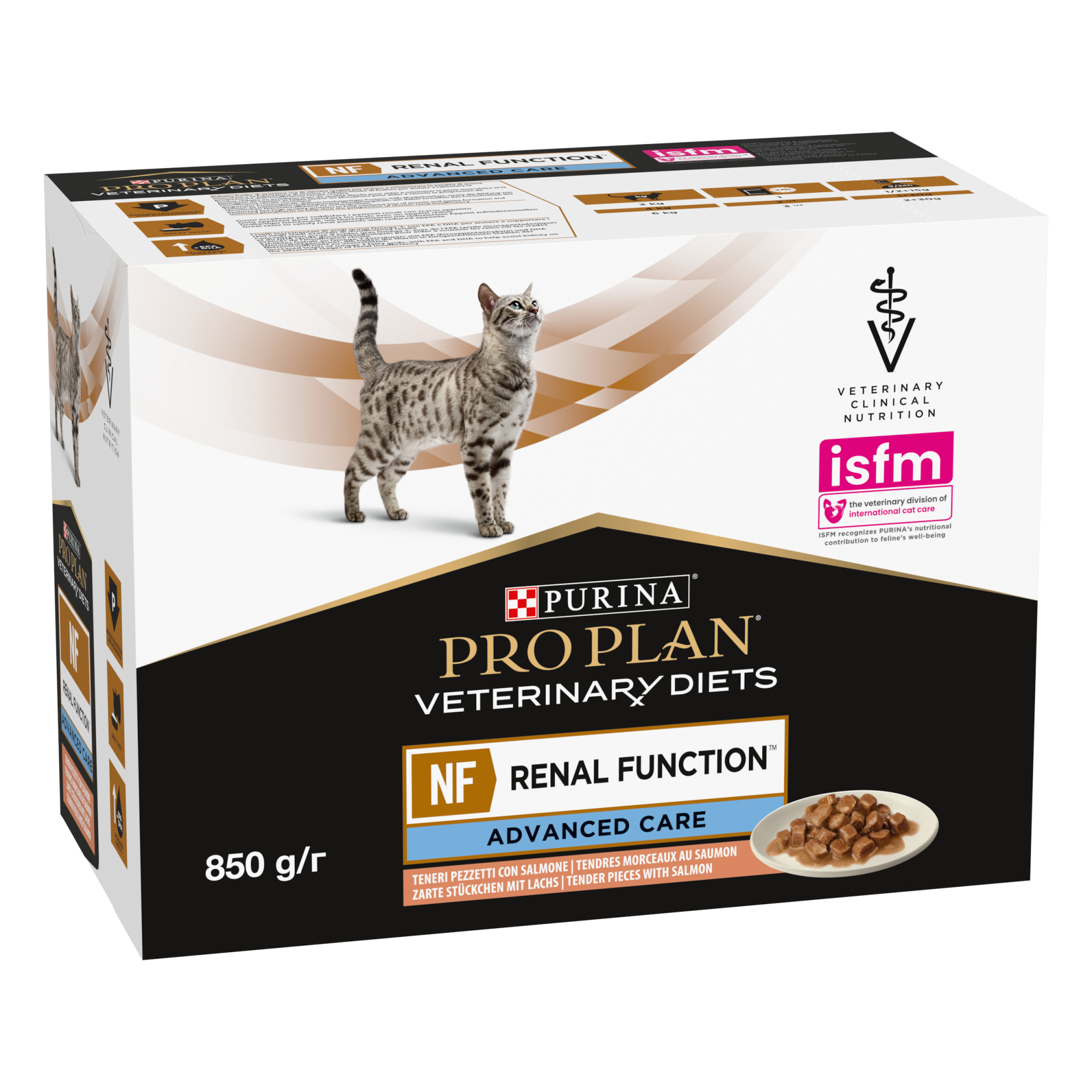 10x PRO PLAN Veterinary Diets Feline NF ST/OX Renal Function - 2 Geschmacksrichtungen