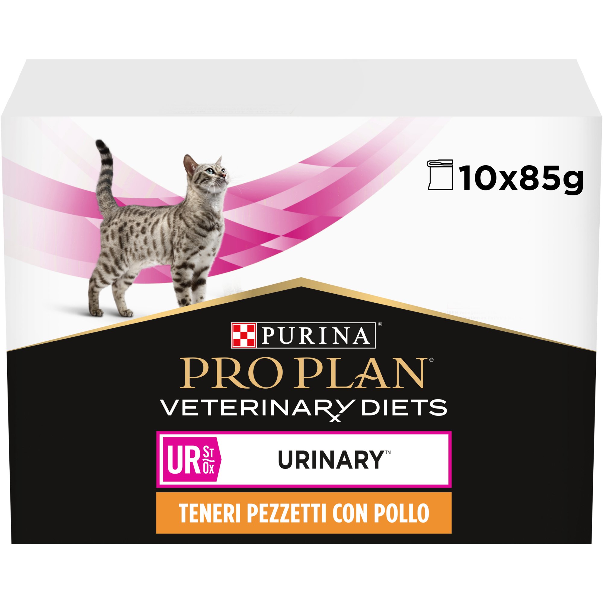 Pâtée PRO PLAN Veterinary Diets Feline UR ST/OX URINARY - 2 saveurs