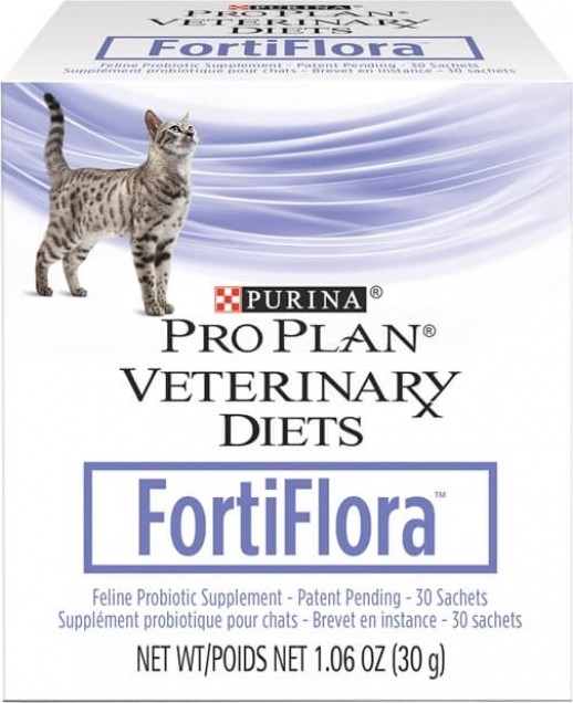 Pro Plan Veterinary FORTIFLORA Probiótico para flora intestinal Gato
