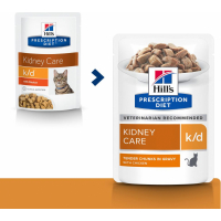Sobres HILL'S Prescription Diet Feline K/D Insuficiencia renal