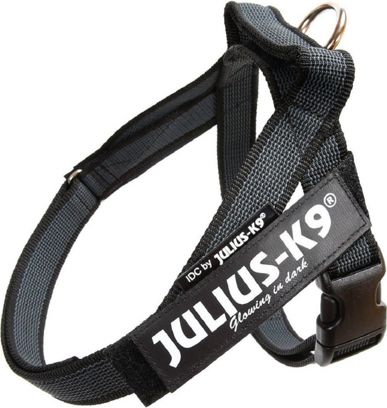 Arnés a correa JULIUS-K9 IDC Belt negro