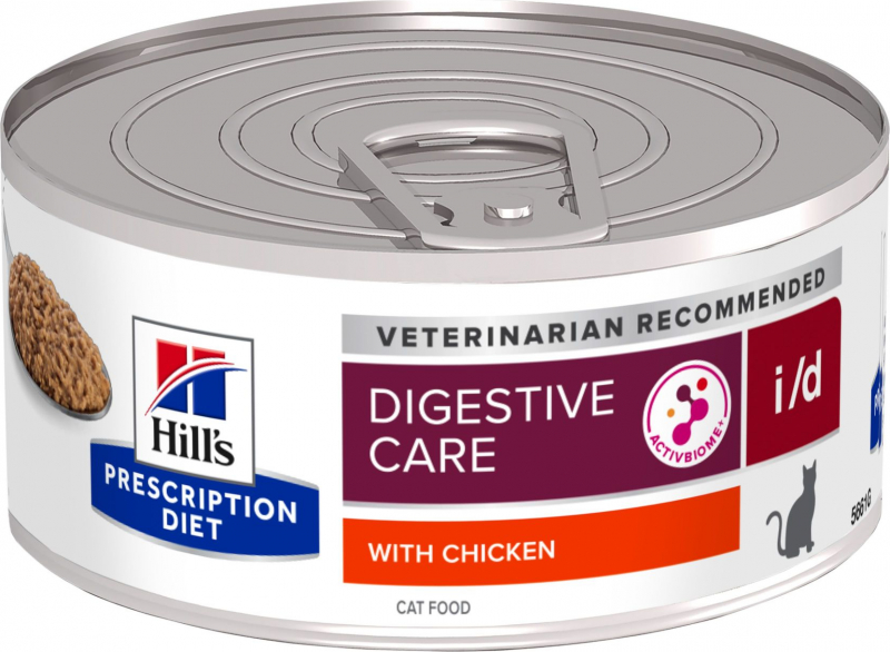 Natvoer HILL'S Prescription Diet Feline i/d Digestive Care - 2 Formaten naar keuze