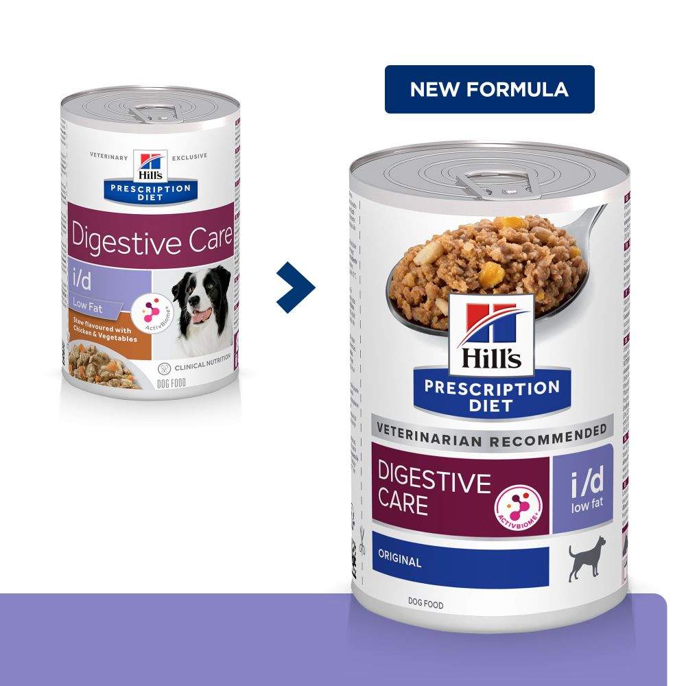 HILL'S Prescription Diet i/d Low Fat Digestive latas para perros