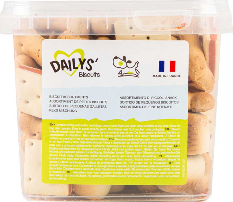 Biscuits Gourmandises Assorties pour Chien DAILYS