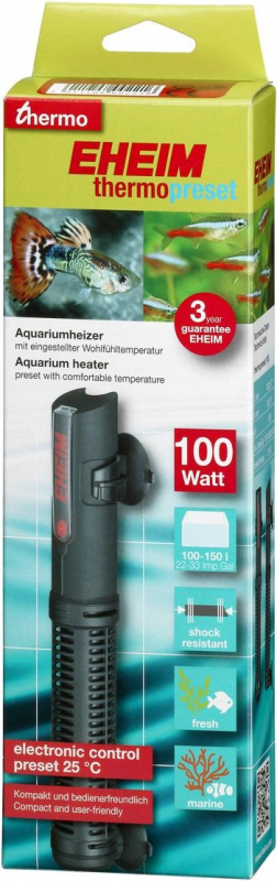 EHEIM ThermoPreset Chauffage préréglé pour aquarium
