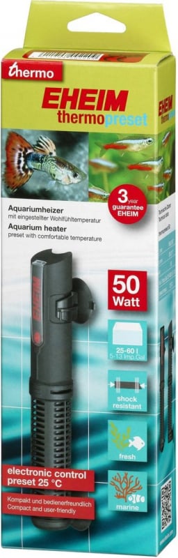 EHEIM ThermoPreset Chauffage préréglé pour aquarium