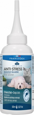 Francodex Gouttes calmantes anti-stress pour chien et chat