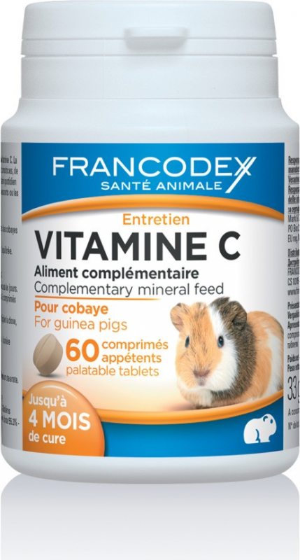 Francodex Comprimés Vitamine C pour rongeurs