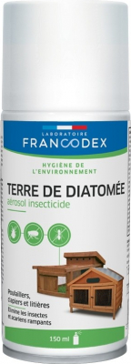 Francodex Spray insecticide basse cour Terre de diatomée