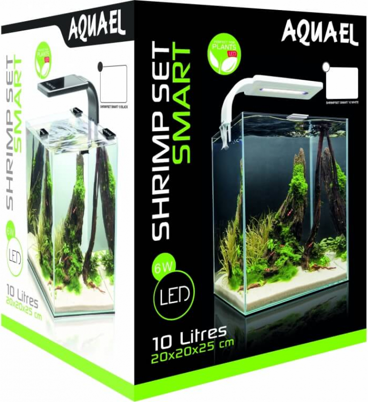 AQUAEL Aquarium Shrimpset Day § Night - plusieurs tailles disponibles